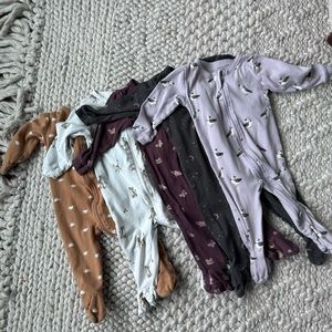 Petitlem Two-Way Zipper Sleeper Bundle in 9-Month Sizing